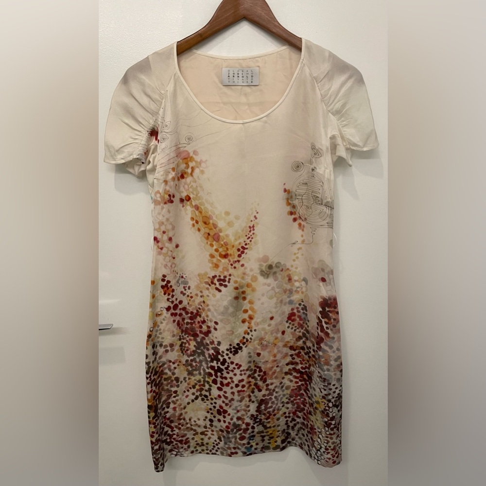 Jodi Arnold silk shift dress